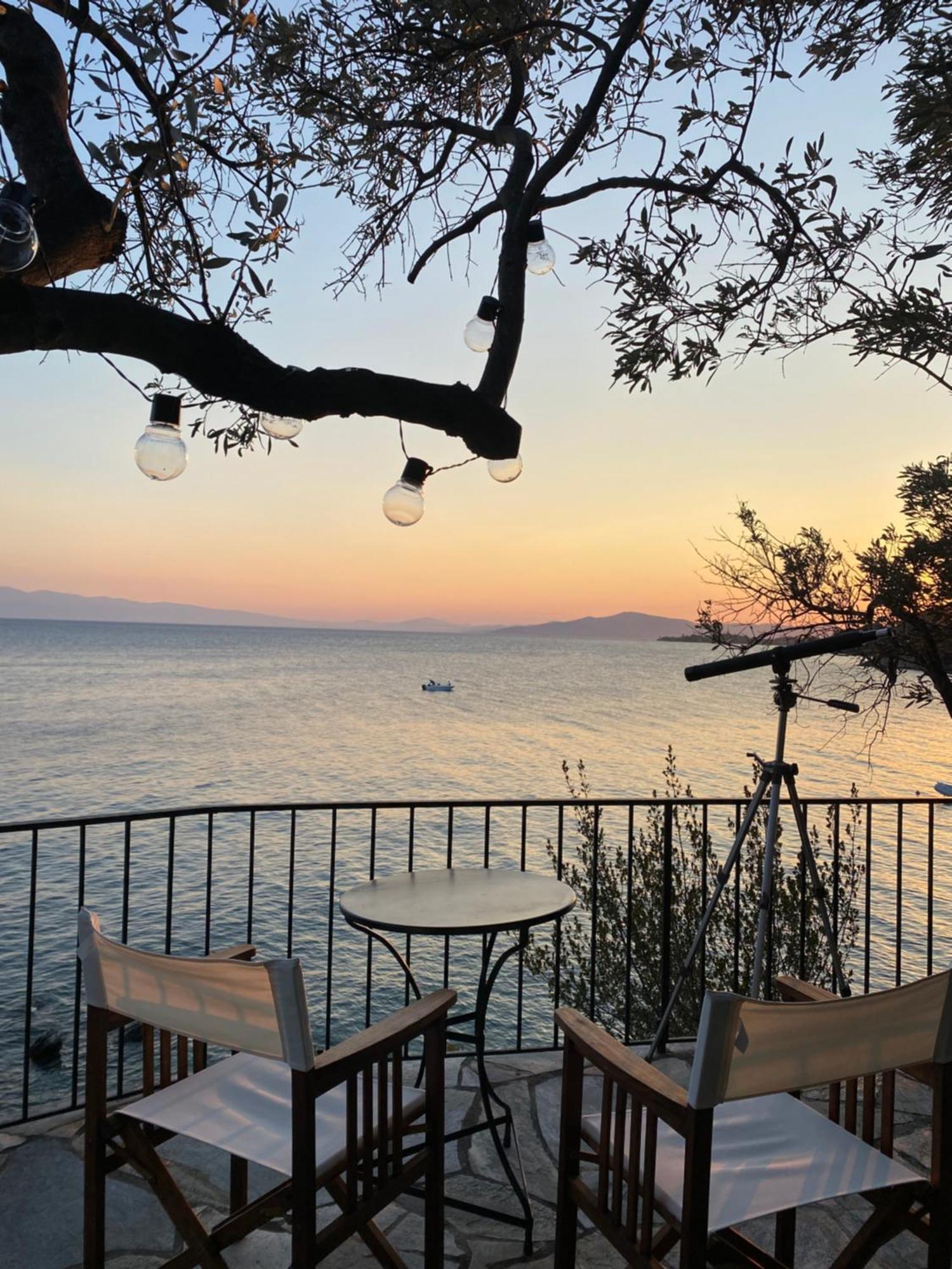 Sunset Of Pelion Vila Káto Gatzéa Exterior foto