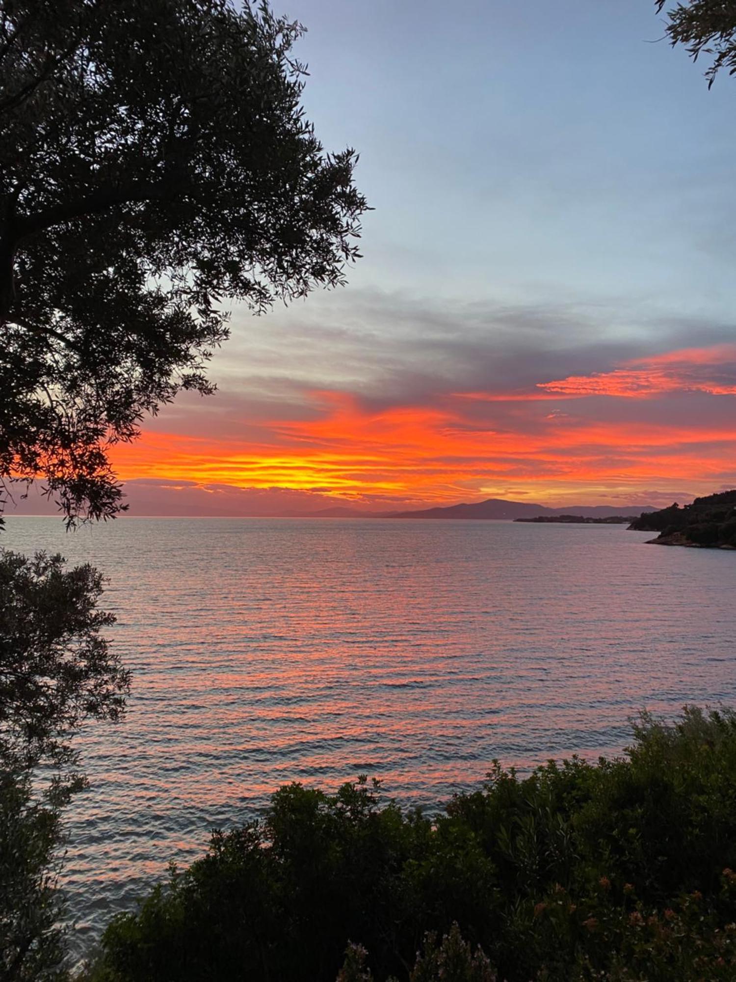Sunset Of Pelion Vila Káto Gatzéa Exterior foto